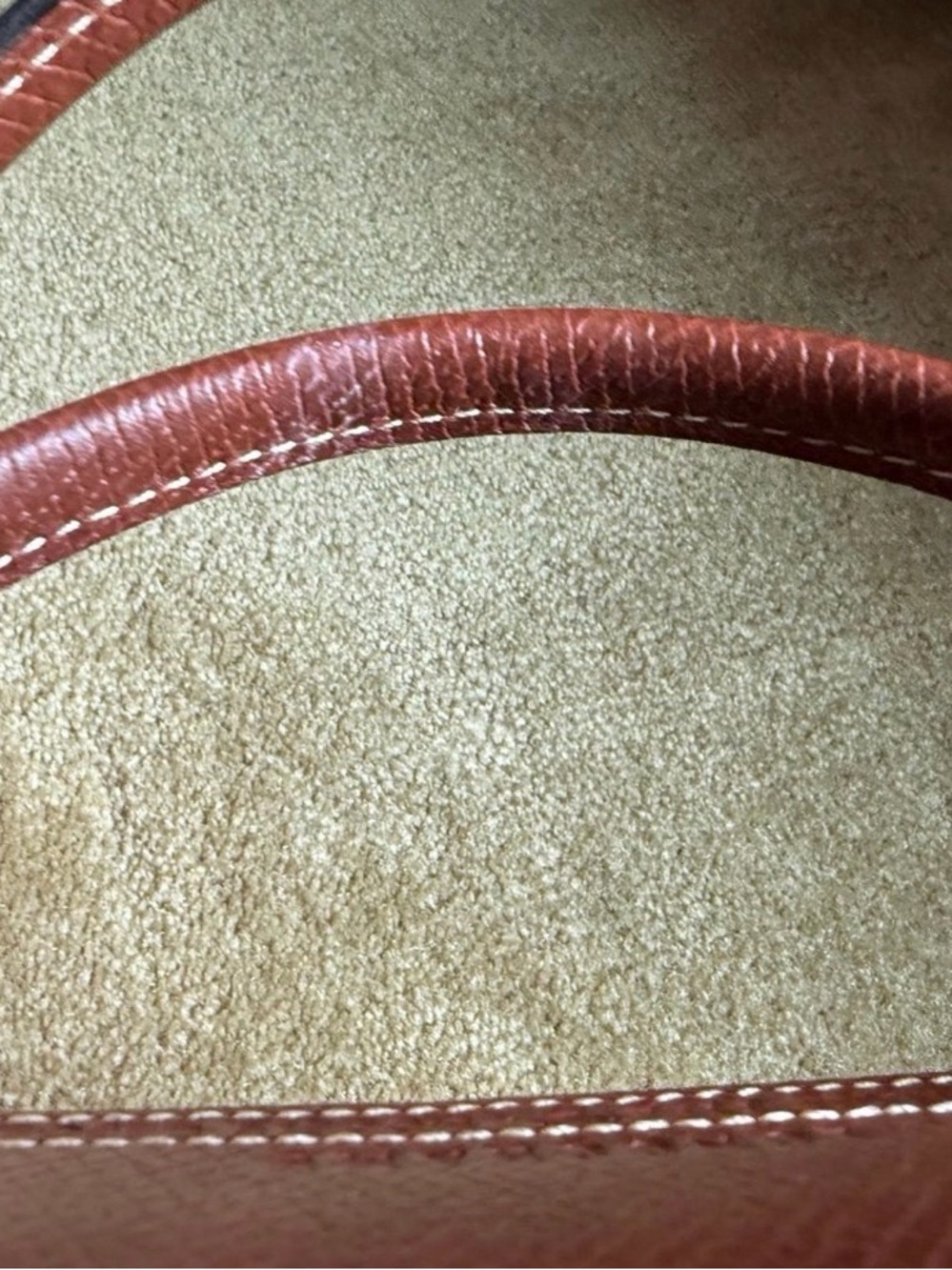 Small Longchamp Le Pilage Bag Blue - Picture 3 of 5